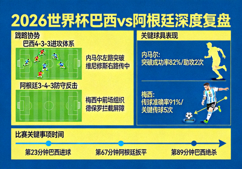 2026世界杯巴西对阵阿根廷深度复盘，战术博弈与关键球员表现分析